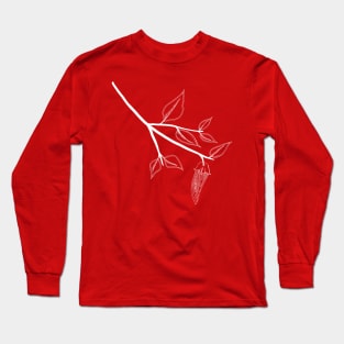 Chili Pepper on darker background Long Sleeve T-Shirt